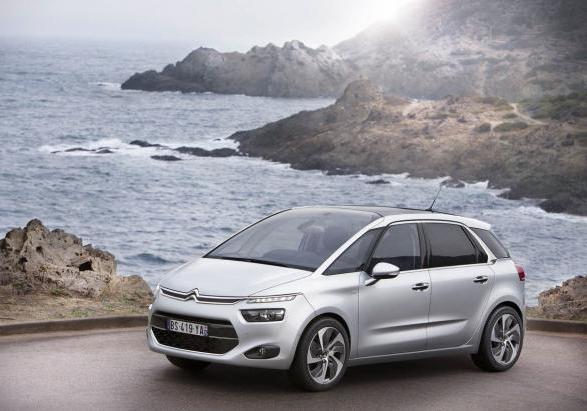 Nuova Citroen C4 Picasso 2013 tre quarti anteriore lato sinistro