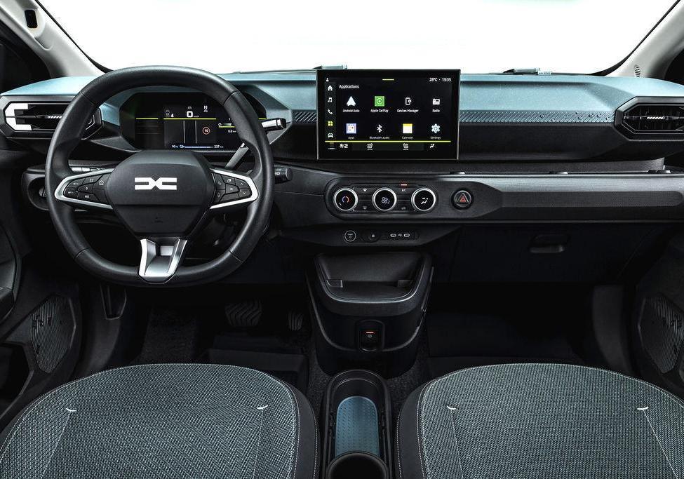 Nuova Dacia Spring 2026 interni
