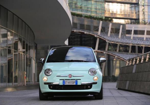 Nuova Fiat 500 Cult anteriore