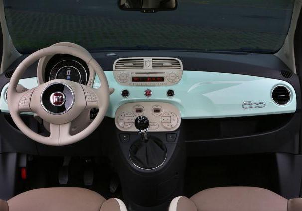 Nuova Fiat 500 Cult interni