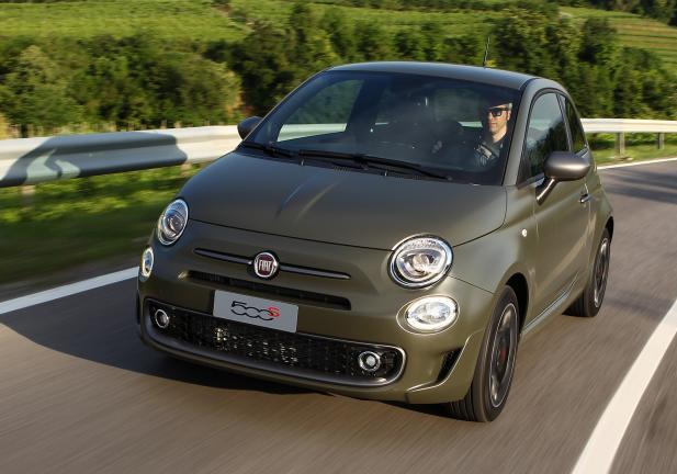 Nuova Fiat 500 S tre quarti anteriore