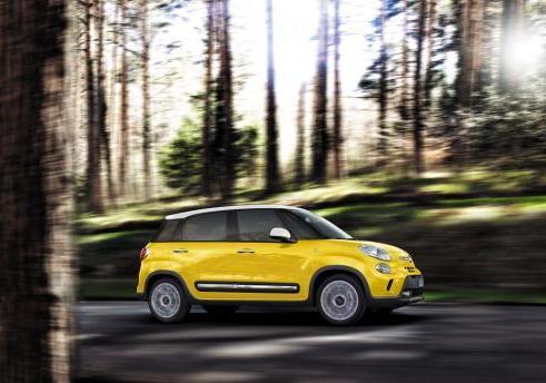 Nuova Fiat 500L Trekking profilo