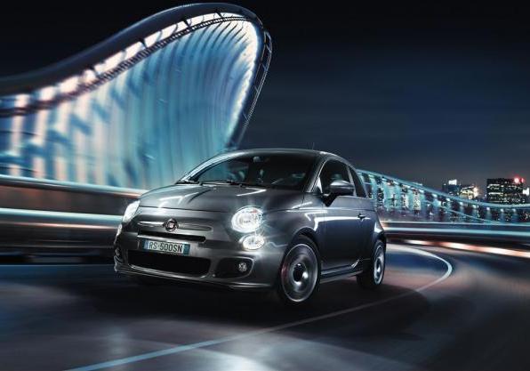 Nuova Fiat 500S anteriore