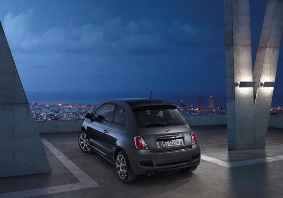 Nuova Fiat 500S posteriore