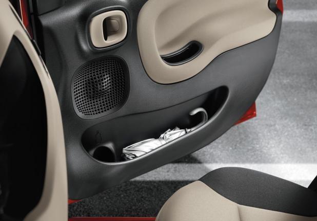 Nuova Fiat Panda EasyPower dettaglio portiera