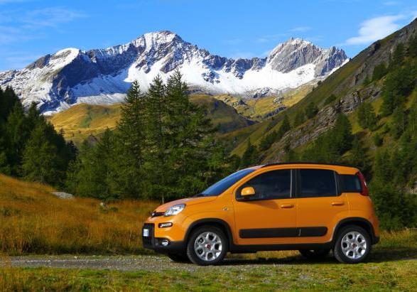 Nuova Fiat Panda Trekking profilo lato sinistro