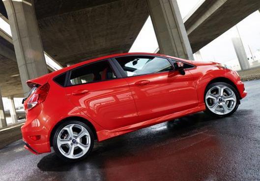 Nuova Ford Fiesta ST profilo