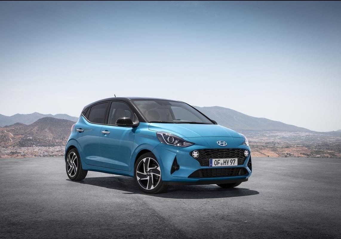 Nuova Hyundai i10 2020 anteriore