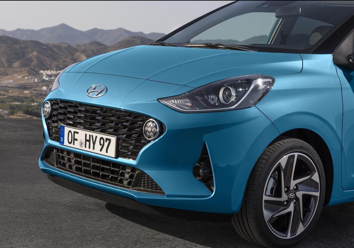 Nuova Hyundai i10 2020 frontale