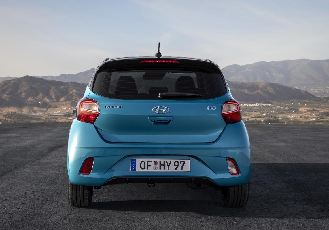 Nuova Hyundai i10 2020 posteriore