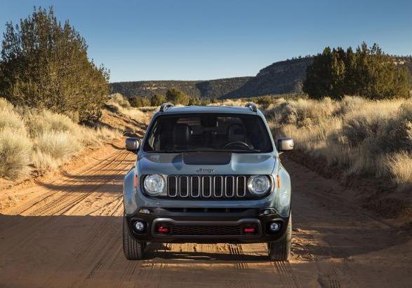 Nuova Jeep Renegade anteriore