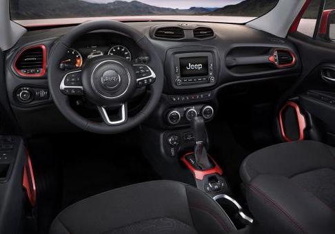 Nuova Jeep Renegade interni