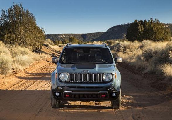 Nuova Jeep Renegade Trailhawk anteriore