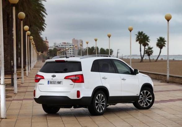 Nuova Kia Sorento restyling tre quarti posteriore lato destro