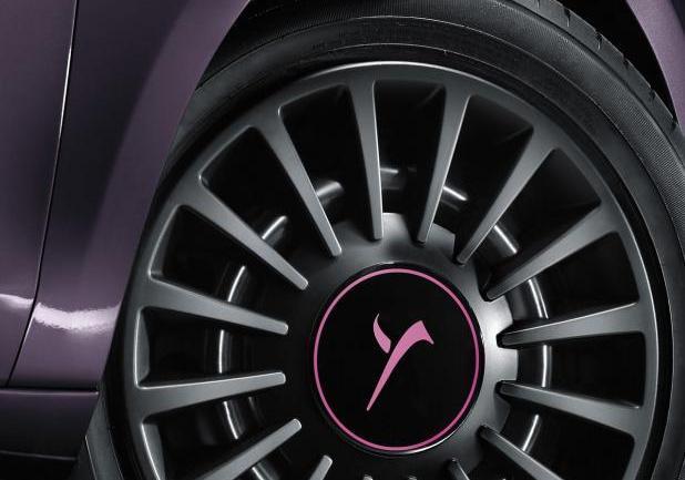 Nuova Lancia Ypsilon Elefantino Purple Aurora cerchi in lega