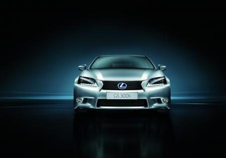 Nuova Lexus GS Hybrid anteriore