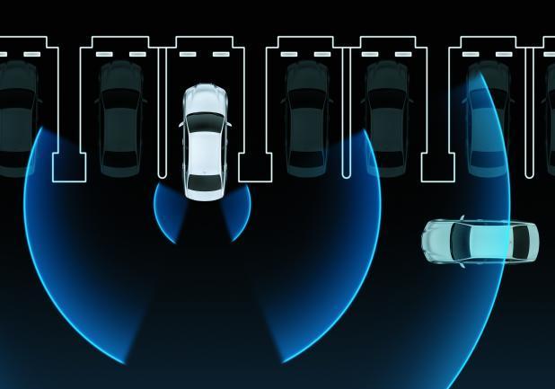 Nuova Lexus GS Hybrid funzione Rear Cross Traffic Alert
