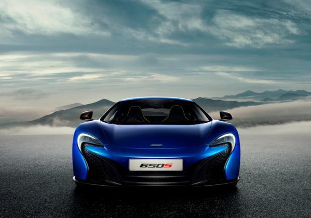 Nuova McLaren 650s anteriore