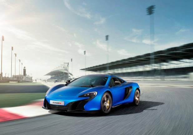 Nuova McLaren 650s in pista