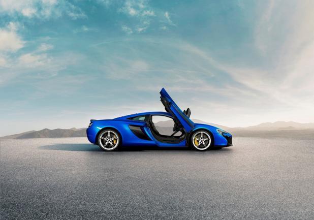 Nuova McLaren 650s profilo