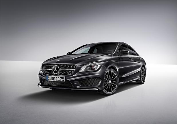 Nuova Mercedes CLA Edition 1 tre quarti anteriore