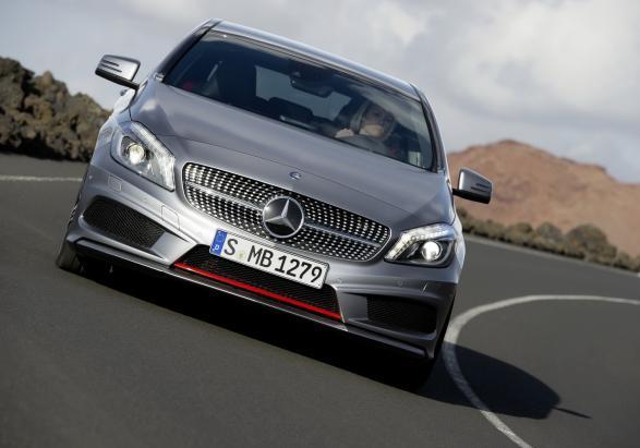 Nuova Mercedes Classe A 2012 anteriore