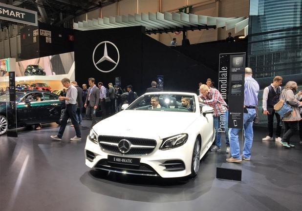 Nuova Mercedes Classe E frontale