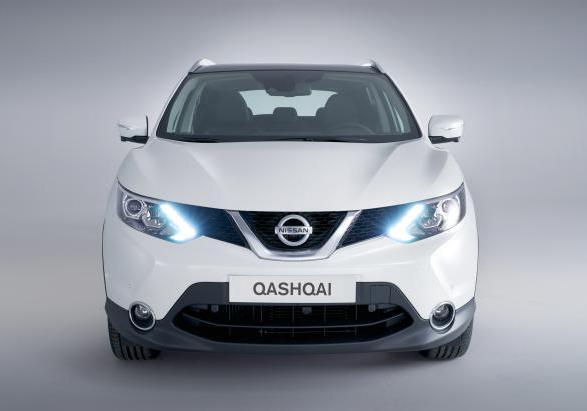 Nuova Nissan Qashqai anteriore