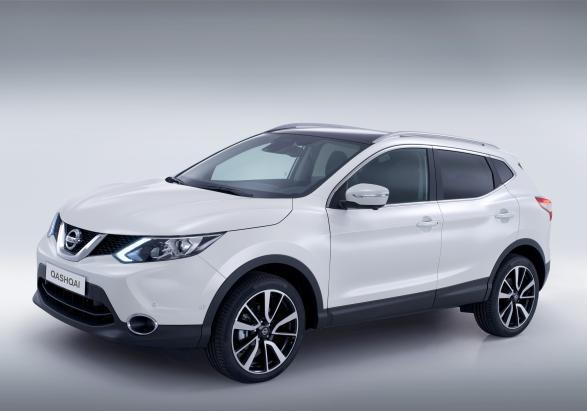 Nuova Nissan Qashqai tre quarti anteriore