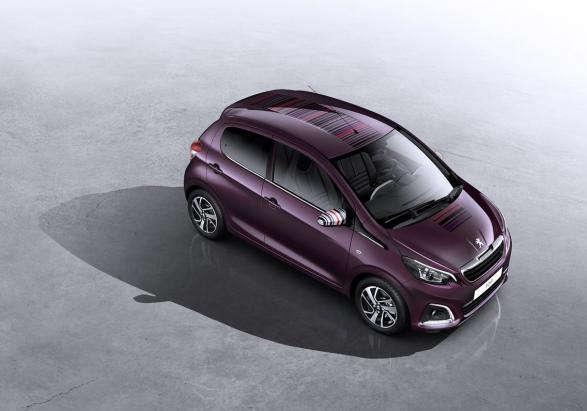 Nuova Peugeot 108 5p con tema Barcode