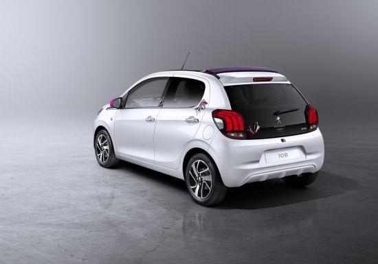 Nuova Peugeot 108 Top! con tema Tattoo