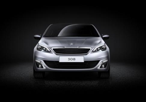 Nuova Peugeot 308 anteriore