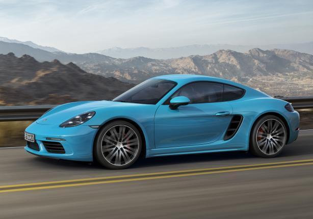 Nuova Porsche 718 Cayman profilo