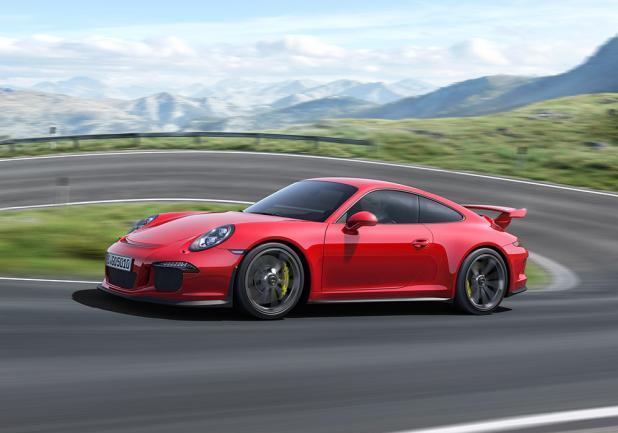 Nuova Porsche 911 GT3 profilo lato sinistro