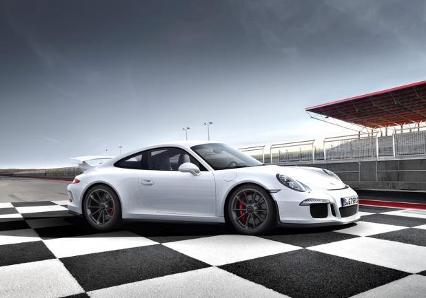 Nuova Porsche 911 GT3 sulla griglia di partenza
