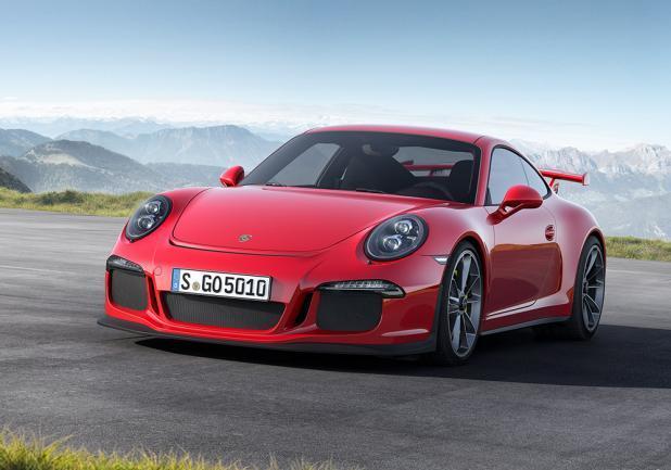 Nuova Porsche 911 GT3 tre quarti anteriore