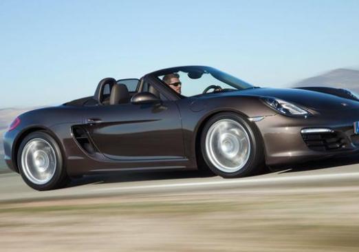 Nuova Porsche Boxster 2012 laterale