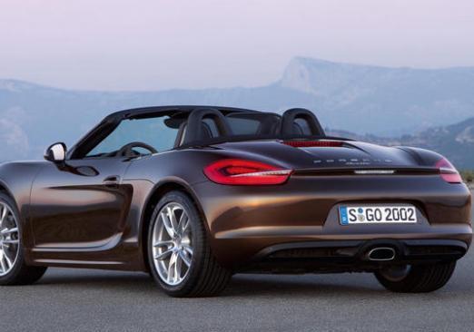 Nuova Porsche Boxster 2012 posteriore