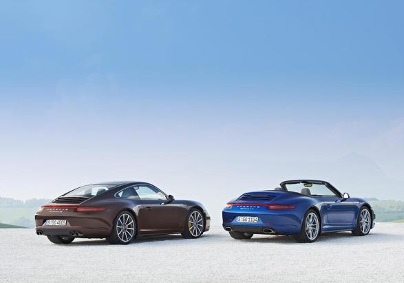 Nuova Porsche Carrera 4 Coupé e Cabriolet