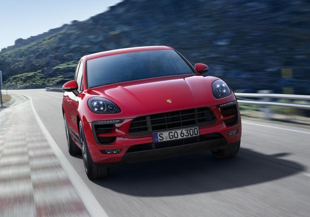 Nuova Porsche Macan GTS frontale