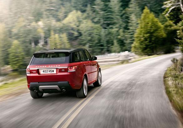 Nuova Range Rover Sport posteriore