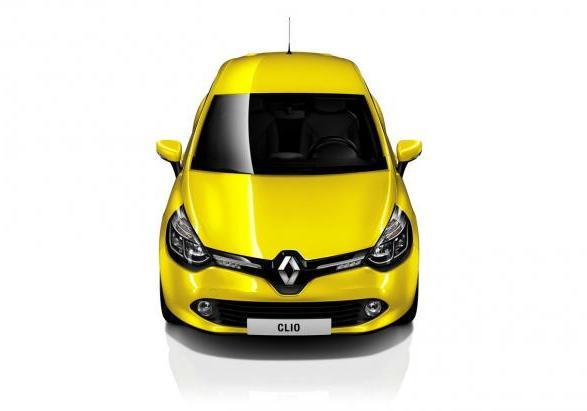 Nuova Renault Clio Giallo Race anteriore