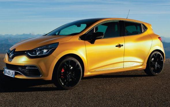 Nuova Renault Clio RS 200 EDC profilo