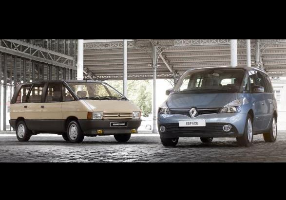 Nuova Renault Espace my 2012 e modello precedente