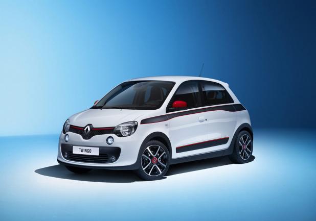 Nuova Renault Twingo tre quarti anteriore