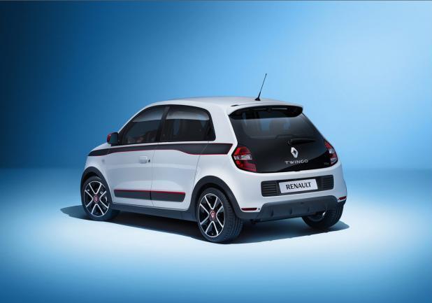 Nuova Renault Twingo tre quarti posteriore