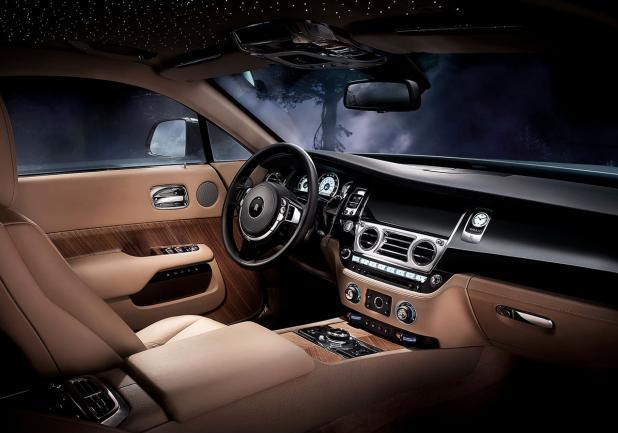 Nuova Rolls-Royce Wraith interni