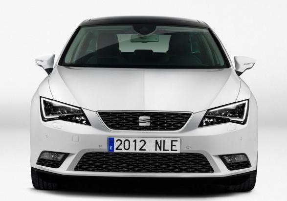 Nuova Seat Leon 2012 anteriore