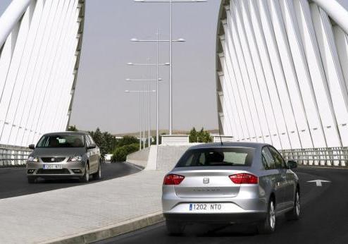 Nuova Seat Toledo anteriore e posteriore