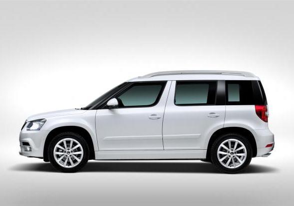 Nuova Skoda Yeti my 2014 profilo